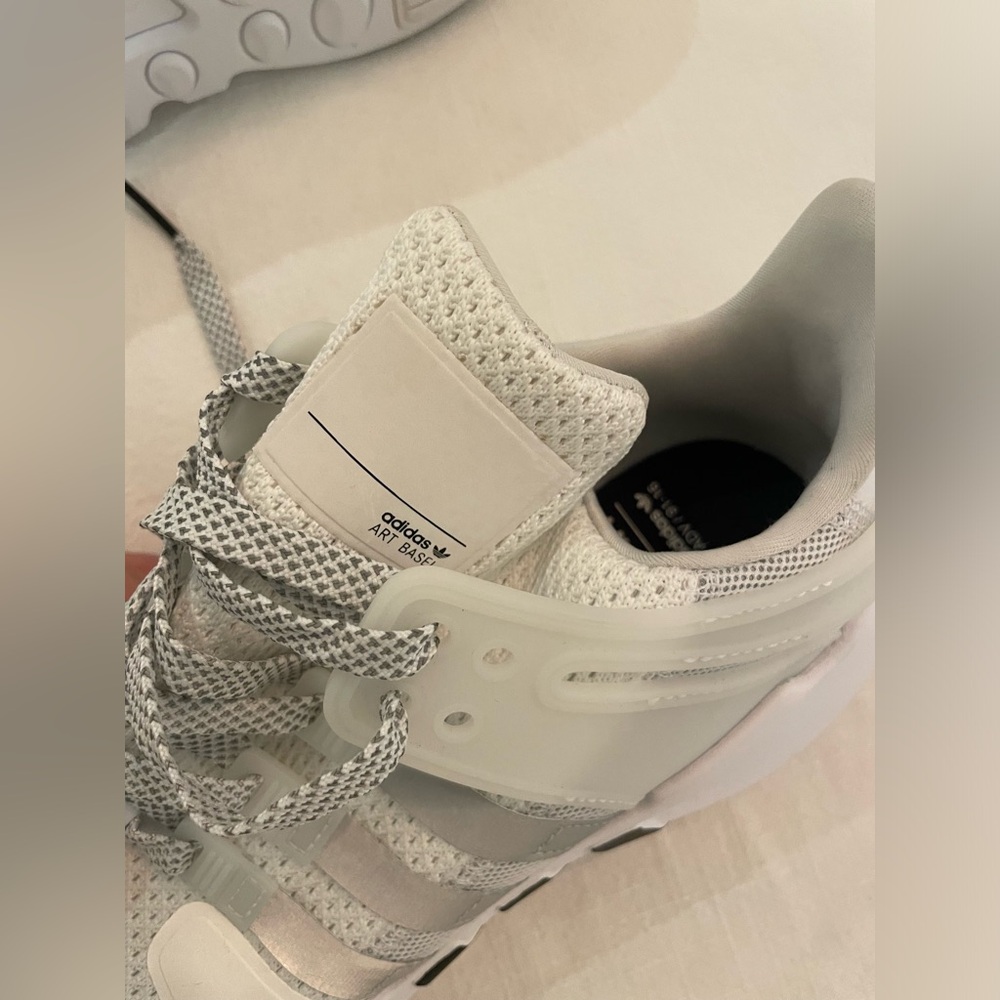 Adidas Equipment white and silver ULTRA SUPPORT PACK M7.5 W 9.5 US NWT Art Basel - Picture 5 of 6